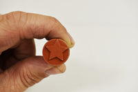 Thumbnail for Star Dry Rubber Peg Stamp for Arts Crafts Security Glow Party