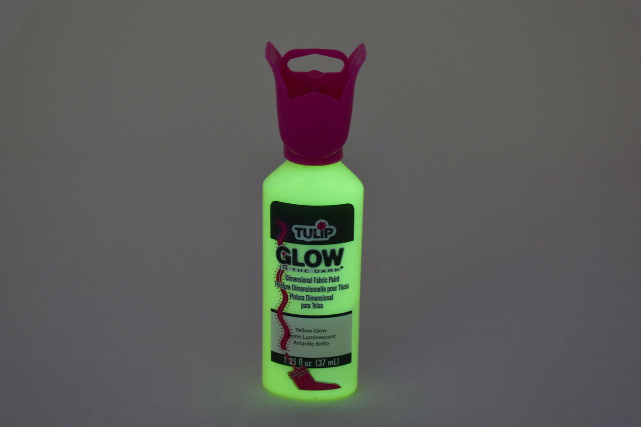 Tulip Luminous Dimensional Glow in the Dark Fabric Paint