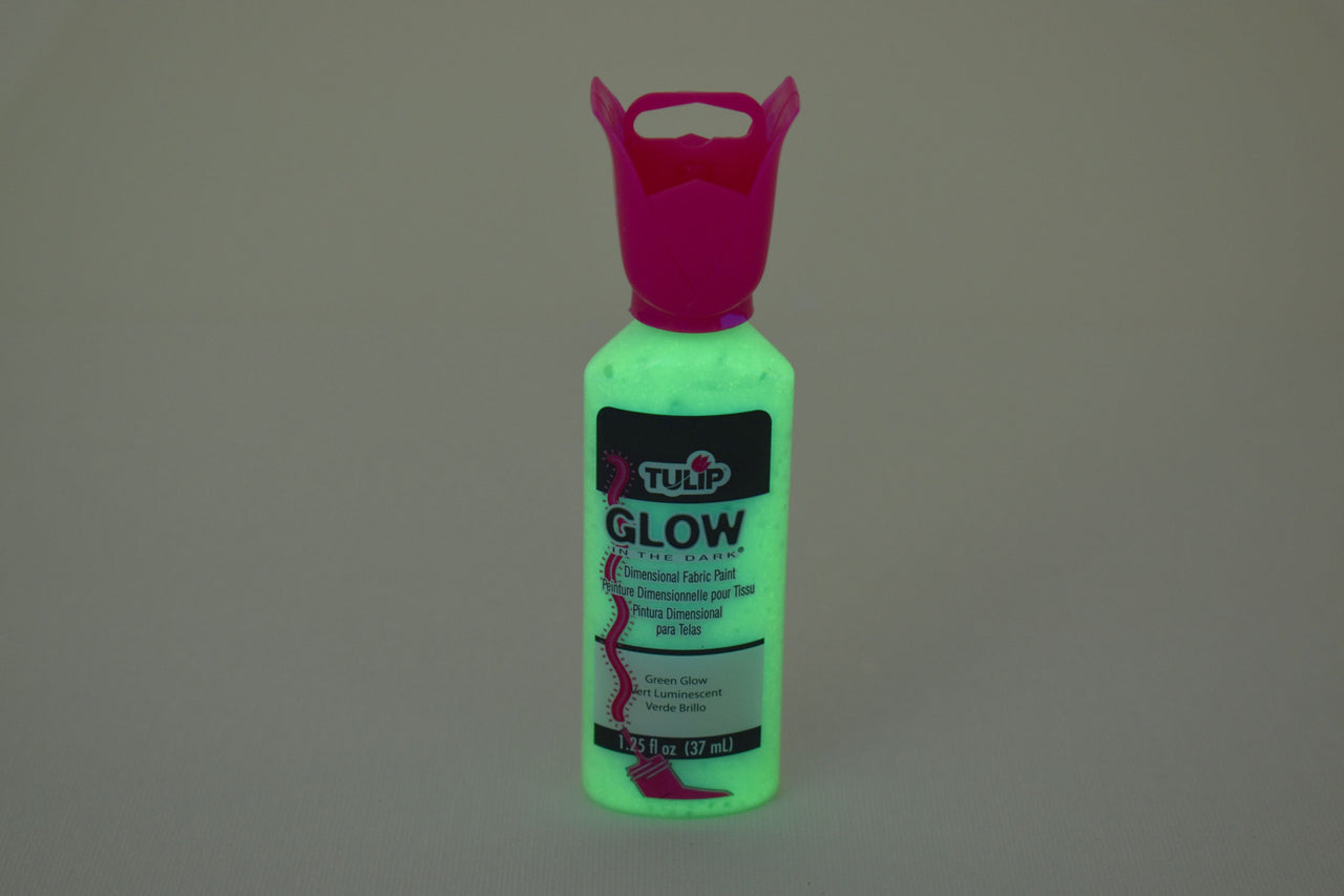 Tulip Luminous Dimensional Glow in the Dark Fabric Paint
