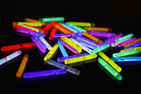 Thumbnail for 1.5 inch Assorted Mini Glow Sticks- 50 Per Package