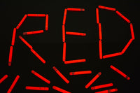 Thumbnail for 1.5 inch Red Mini Glow Sticks- 50 Per Package