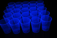 Thumbnail for 10oz Neon Assorted UV Blacklight Reactive Hard Plastic Glow Party Cups