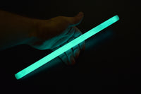 Thumbnail for 12 inch 15mm Aqua Premium Glow Sticks- 10 Per Package
