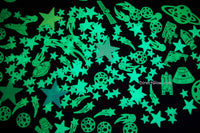 Thumbnail for 200+ Piece Glow in the Dark Stars Super Glowing Galaxy Set Wall Ceiling Decor