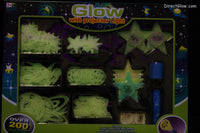 Thumbnail for 200+ Piece Glow in the Dark Stars Super Glowing Galaxy Set Wall Ceiling Decor