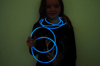 Thumbnail for Premium Jumbo Aqua Glow Necklaces- 50 per package