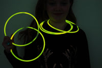 Thumbnail for Premium Jumbo Yellow Glow Necklaces- 50 per package