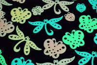 Thumbnail for 24 Piece Glow in the Dark Multicolor Butterflies Wall Ceiling Decor