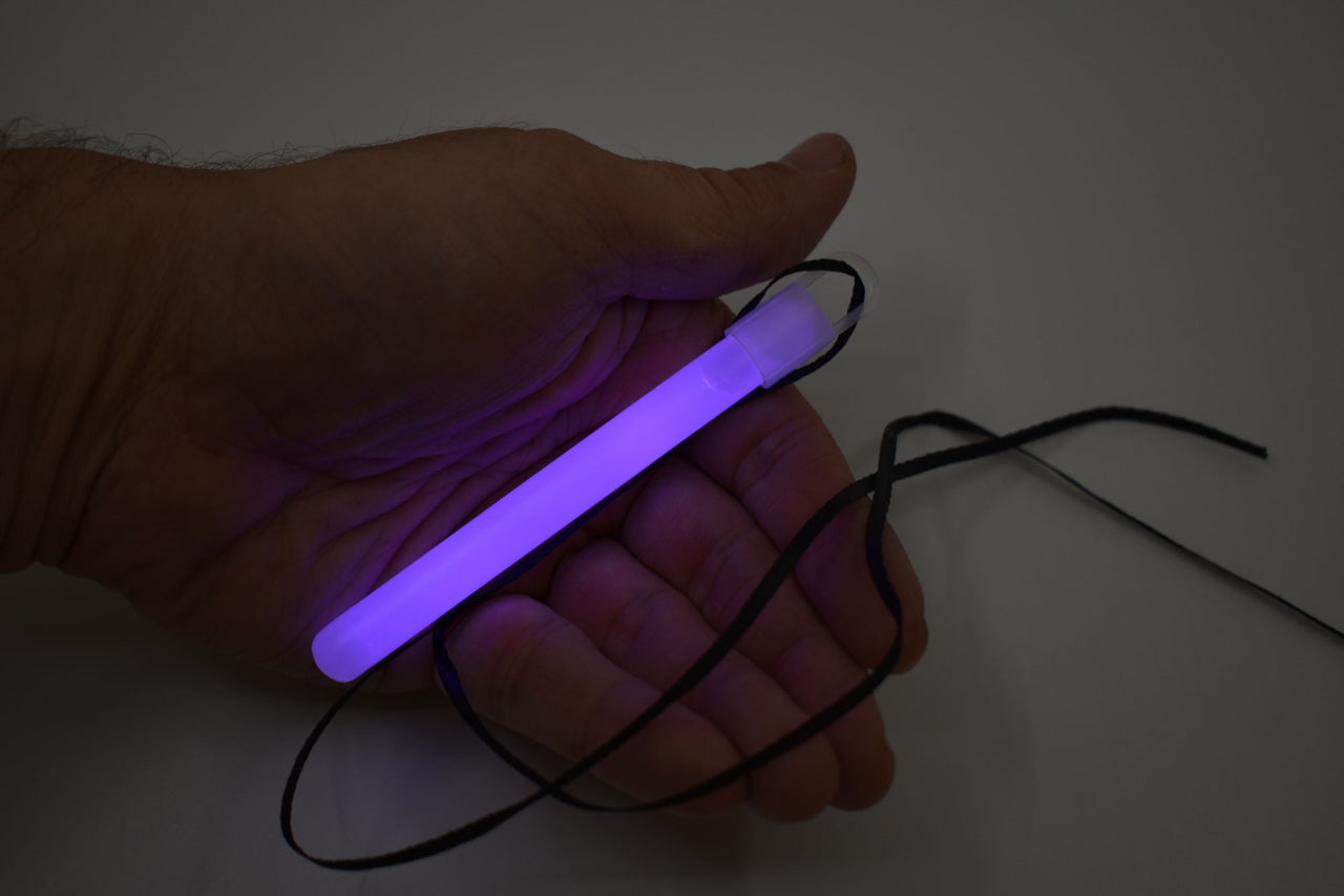 4 inch 10mm Purple Glow Sticks- 50 Per Package