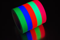 Thumbnail for 1 Inch UV Blacklight Reactive Fluorescent Gaffer Tape