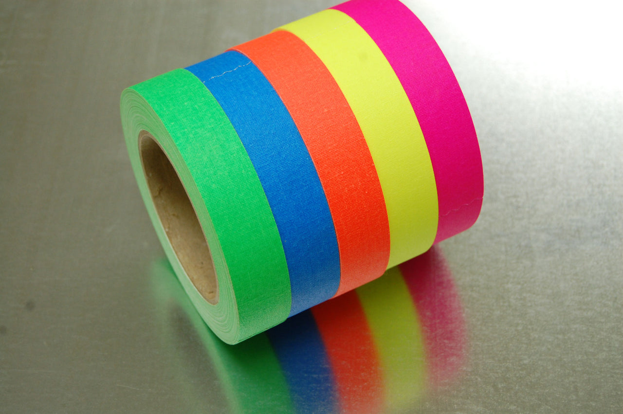 1 Inch UV Blacklight Reactive Fluorescent Gaffer Tape