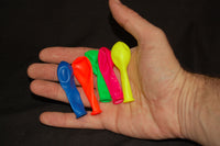 Thumbnail for 5 inch Blacklight Reactive Fluorescent UV Neon Glow Party Decorator Balloons