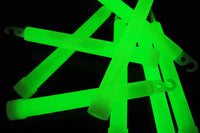 Thumbnail for 6 inch 15mm Green Premium Safety Glow Sticks- 25 Per Package