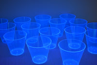 Thumbnail for 9oz Neon Assorted UV Blacklight Reactive Hard Plastic Glow Party Cups