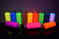 Thumbnail for Blacklight Reactive Fluorescent Acrylic Paints 12 Pack 16 Ounce Bottles