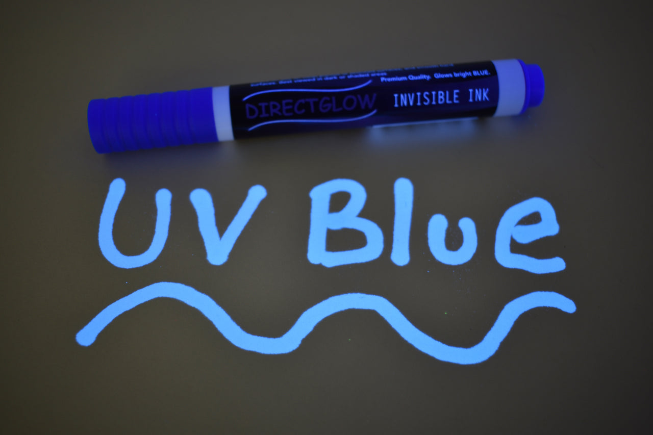 DirectGlow XL Invisible UV Blacklight Reactive Large Tip Ink Marker