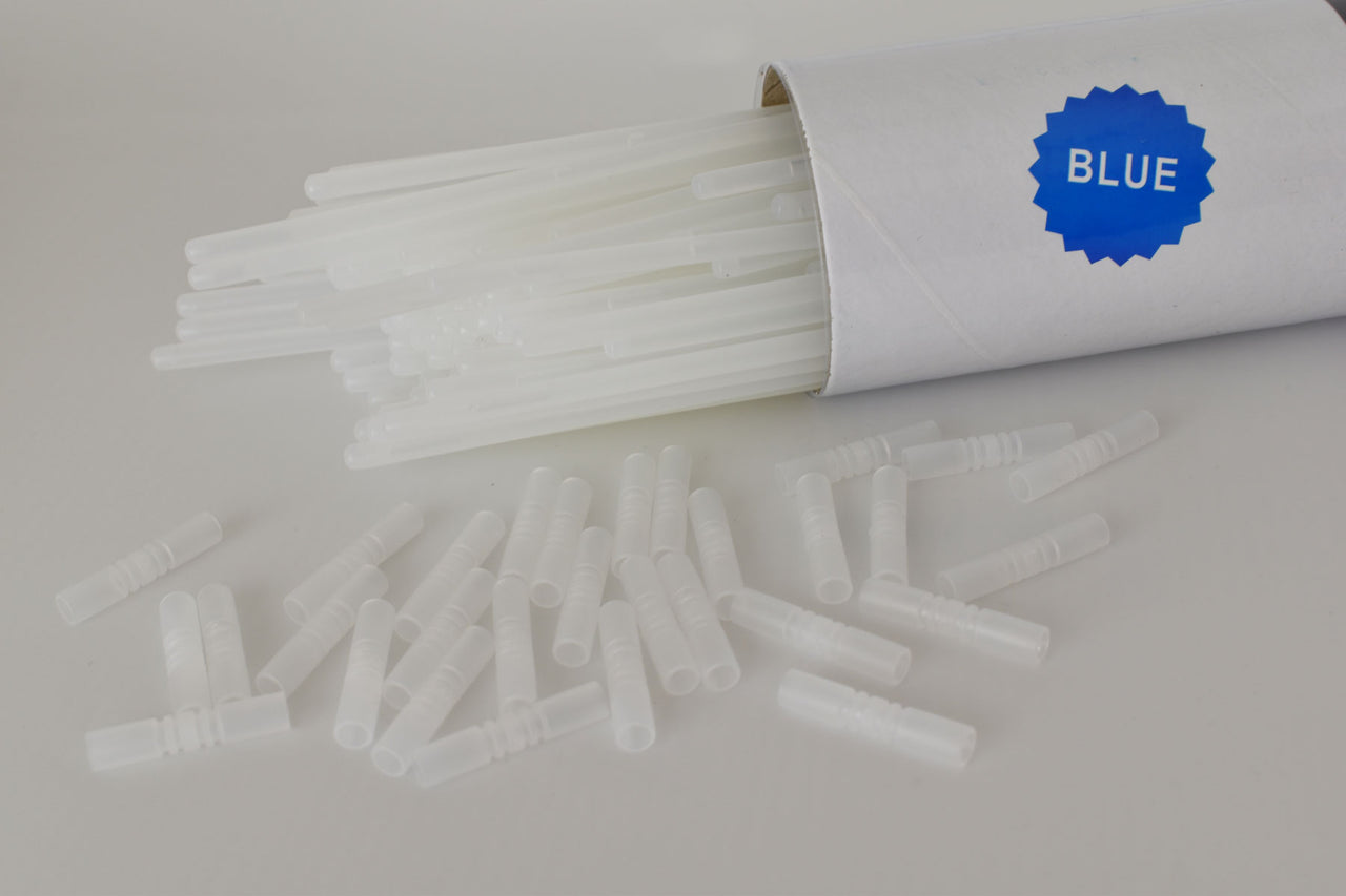 8 inch Premium Blue Glow Stick Bracelets- 100 per package