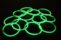 Thumbnail for 8 inch Premium Green Glow Stick Bracelets- 100 per package