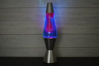 Thumbnail for 14.5 inch 20oz Lava Brand Motion Lamp Blue Liquid Purple Wax Cool Retro Decor