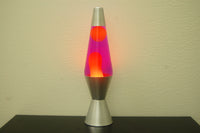 Thumbnail for 14.5 inch 20oz Lava Brand Motion Lamp Purple Liquid Yellow Wax Retro Home Decor