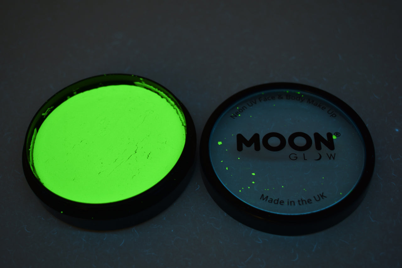 Moon Glow Intense UV Blacklight Pro Face and Body Makeup Cakes