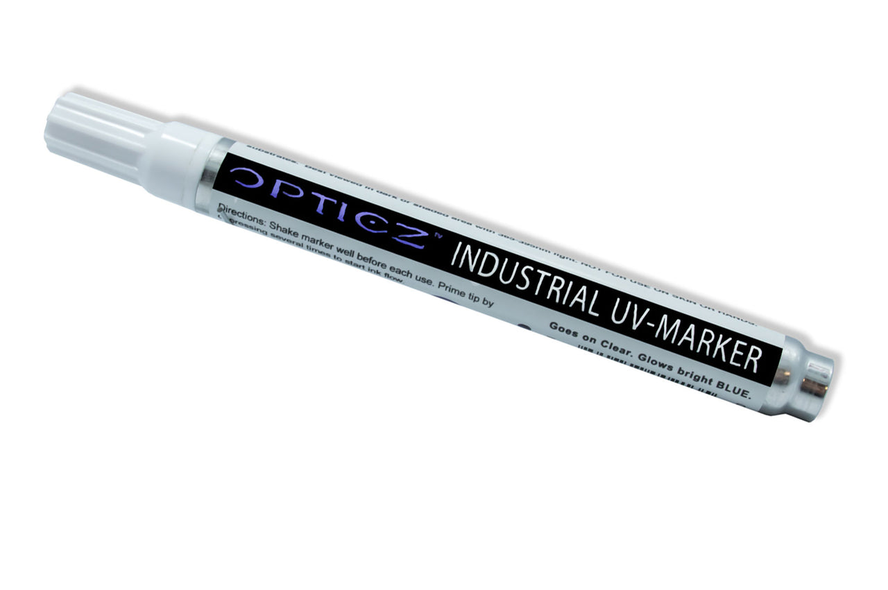 Opticz Blacklight Invisible Blue Ink Industrial Metal UV Marker