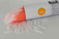 Thumbnail for 8 inch Premium Orange Glow Stick Bracelets- 100 per package