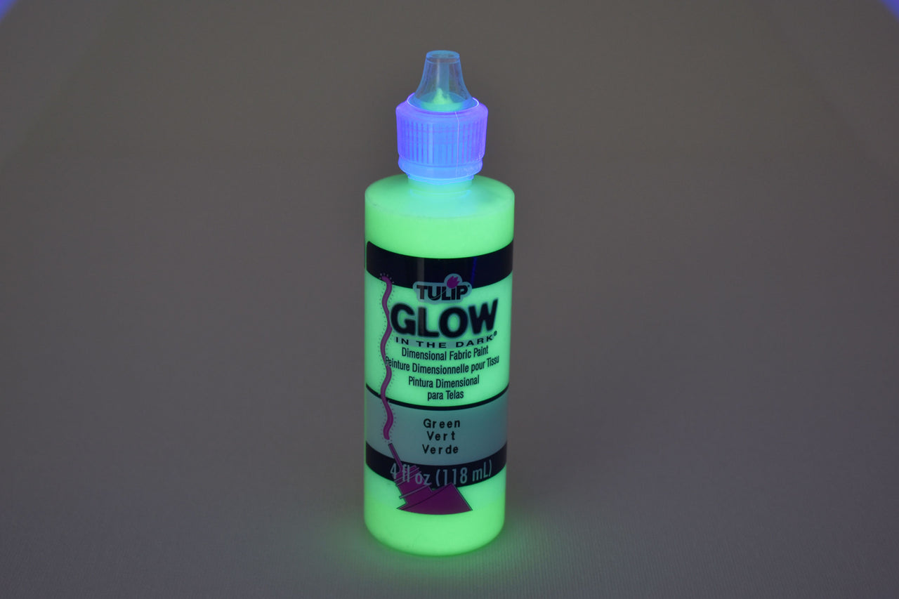 Tulip Luminous Dimensional Glow in the Dark Fabric Paint