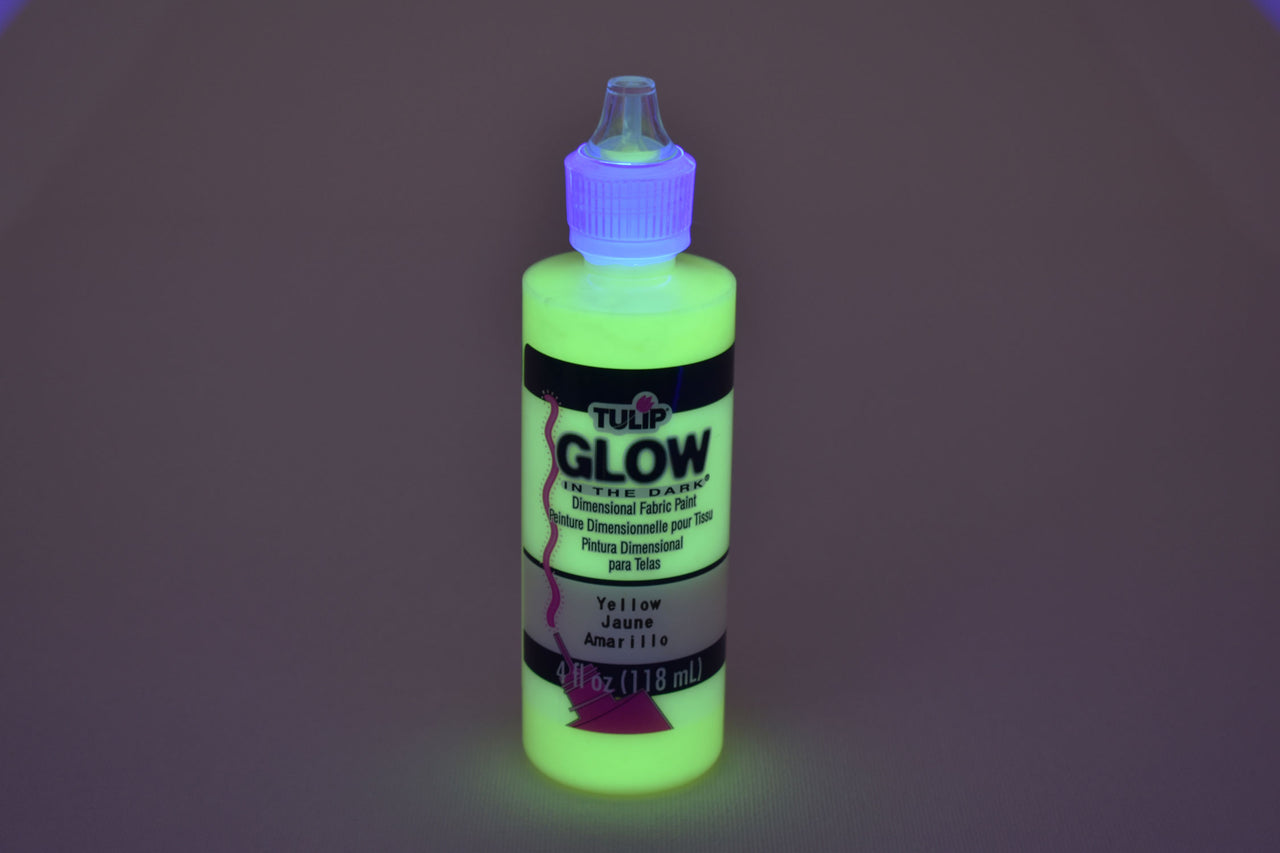 Tulip Luminous Dimensional Glow in the Dark Fabric Paint