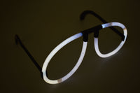 Thumbnail for White Glow Stick Eye Glasses- Single Packs