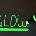 Thumbnail for Opticz Jumbo UV Blacklight Reactive Invisible Ink Chisel Tip Marker Pen With Rechargeable UV Keychain Light