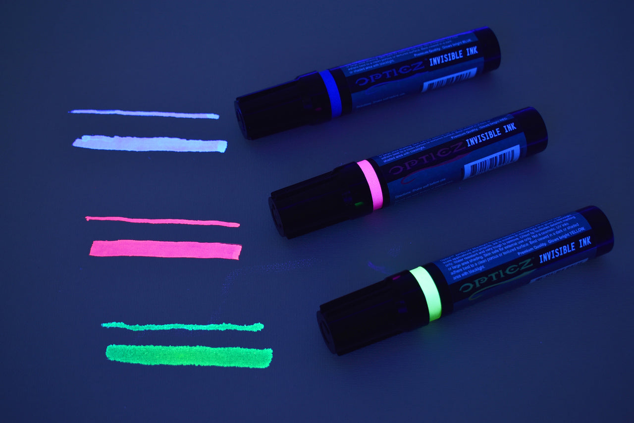 Invisible UV Blacklight Ink Markers DirectGlow LLC