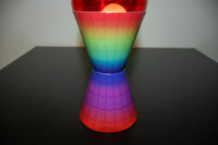Thumbnail for 14.5 inch 20oz Color Max Rainbow Lava Brand Motion Lamp Clear Liquid White Lava
