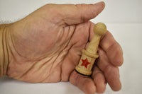 Thumbnail for Star Dry Rubber Peg Stamp for Arts Crafts Security Glow Party