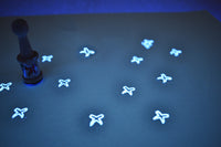 Thumbnail for Opticz Blacklight Reactive Invisible UV Ink Hand Stamping Document Marking Economy Kit