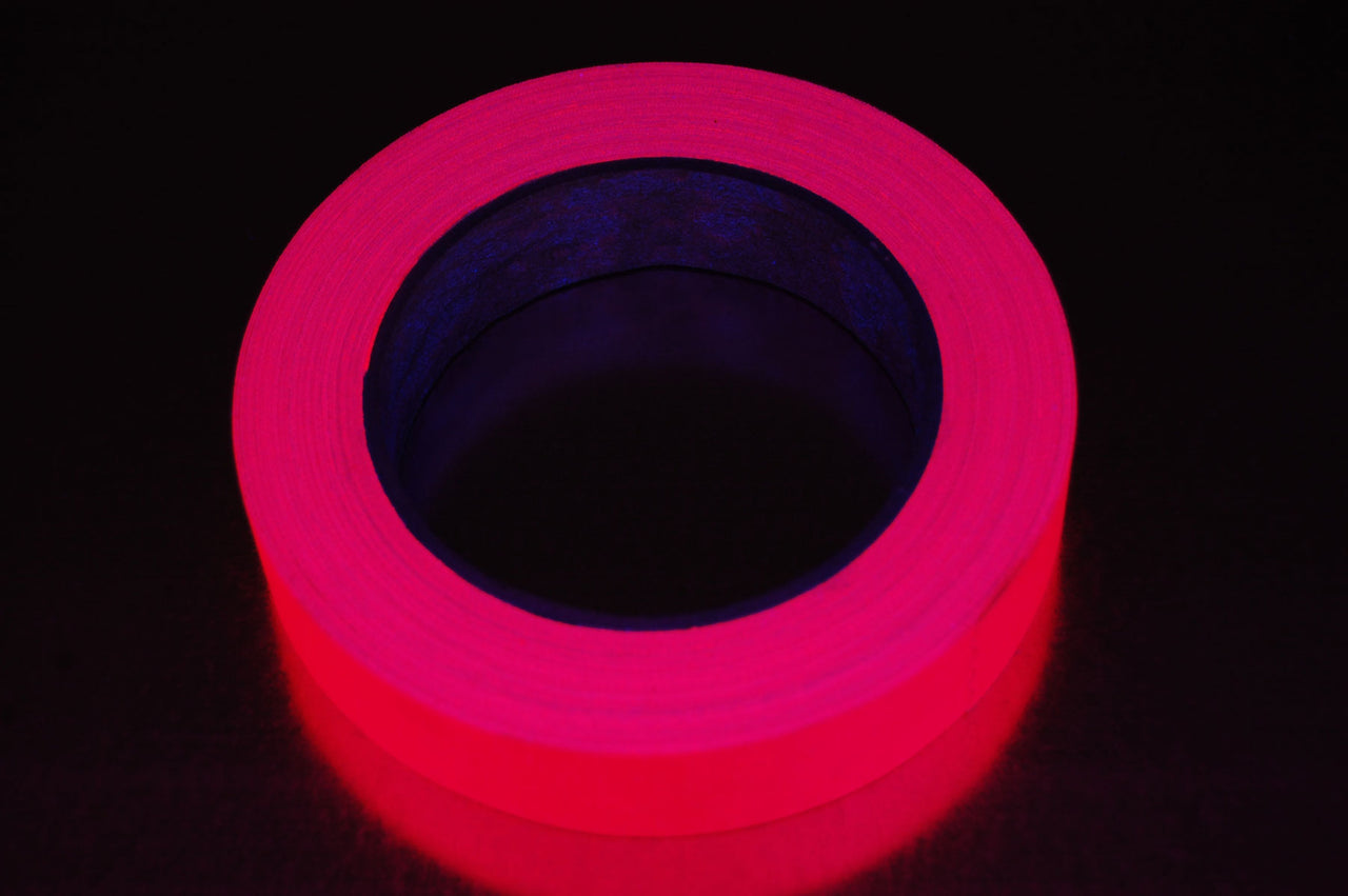 https://directglow.com/cdn/shop/products/1-inch-25-Yard-UV-Pink-Blacklight-Gaffer-Tape2_1280x.jpg?v=1629681881