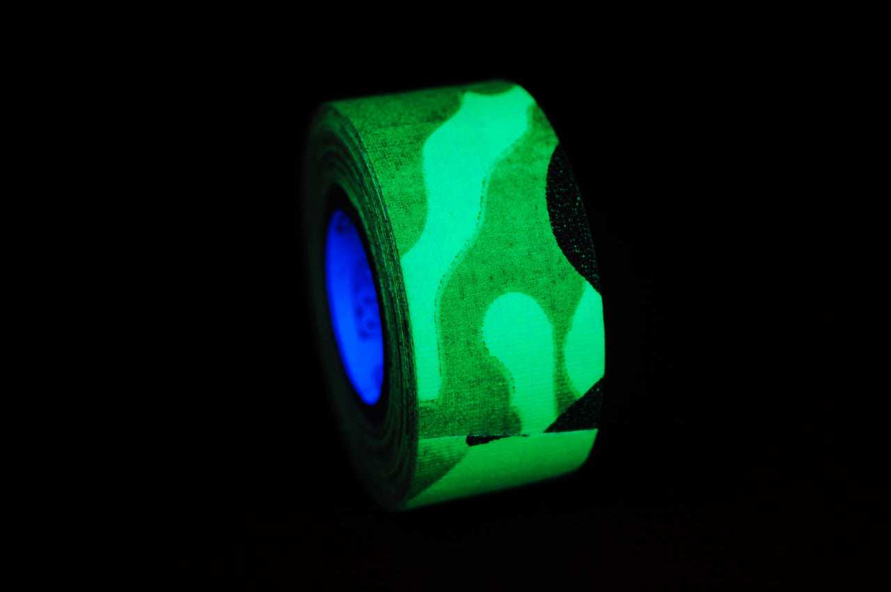 Uv Reactive Tape Blacklight Fluorescent Tape Glow In The Dark Neon Gaffer