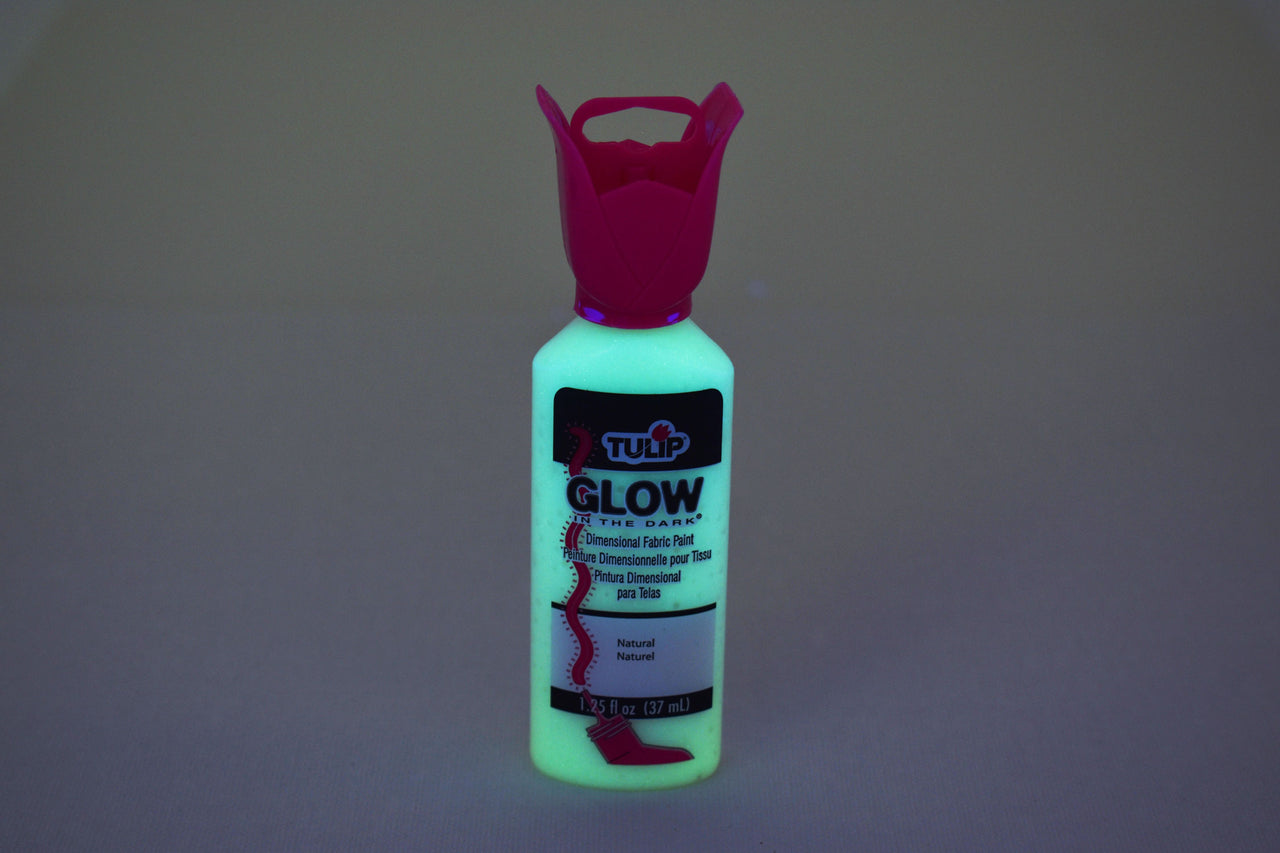 Tulip Luminous Dimensional Glow in the Dark Fabric Paint