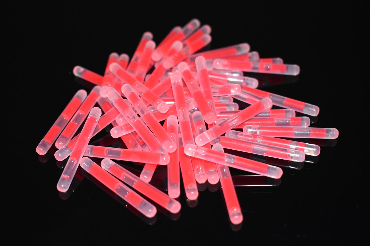 1.5 inch Pink Mini Glow Sticks- 50 Per Package