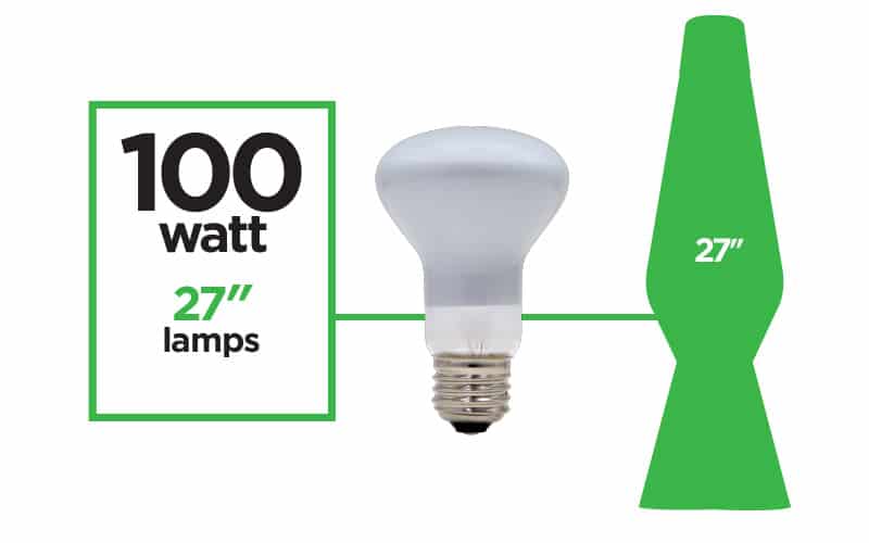 Original Lava Lamp 100 watt Grande Replacement Bulb – DirectGlow LLC