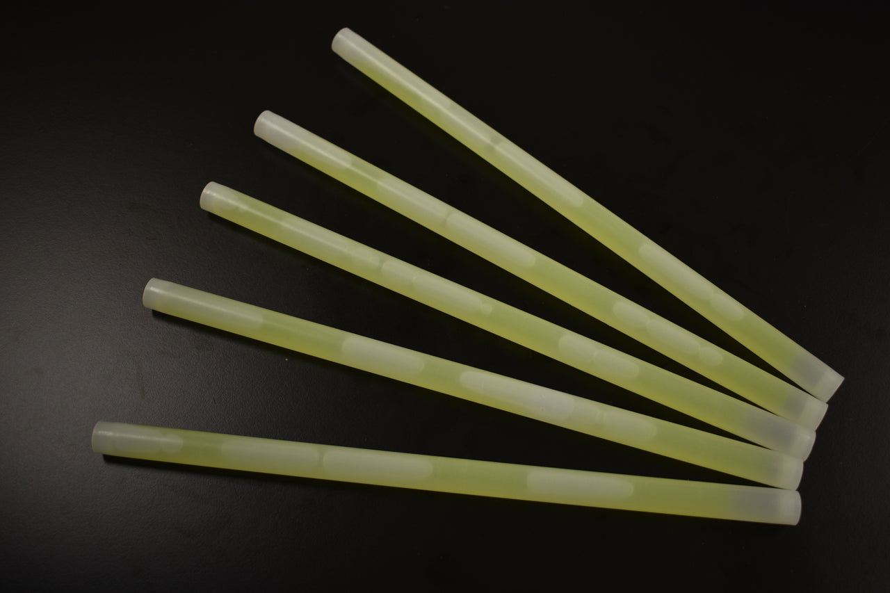 12 inch 15mm Aqua Premium Glow Sticks- 10 Per Package