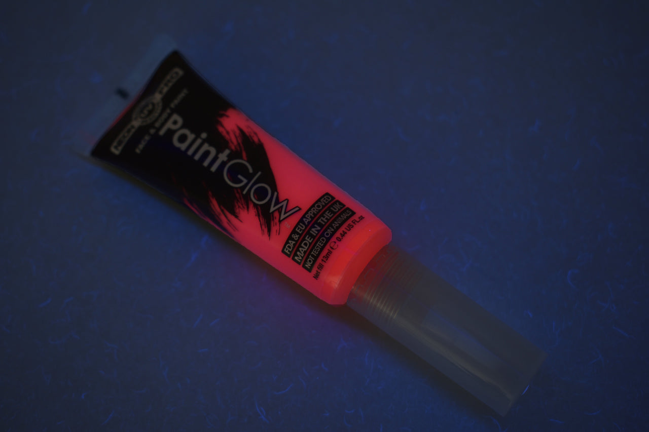 PaintGlow Pro UV Blacklight Reactive Face and Body Paint