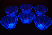 Thumbnail for 24oz Neon Blacklight Reactive Glow Party Snack Dip Bowls