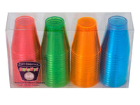 Thumbnail for 2 Ounce 60ct Neon UV Blacklight Reactive Glow Party Shot Glasses