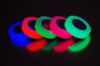 Thumbnail for 5 Pack Half Inch UV Blacklight Reactive Fluorescent Gaffer Tape 5 Rolls x 6 Yards