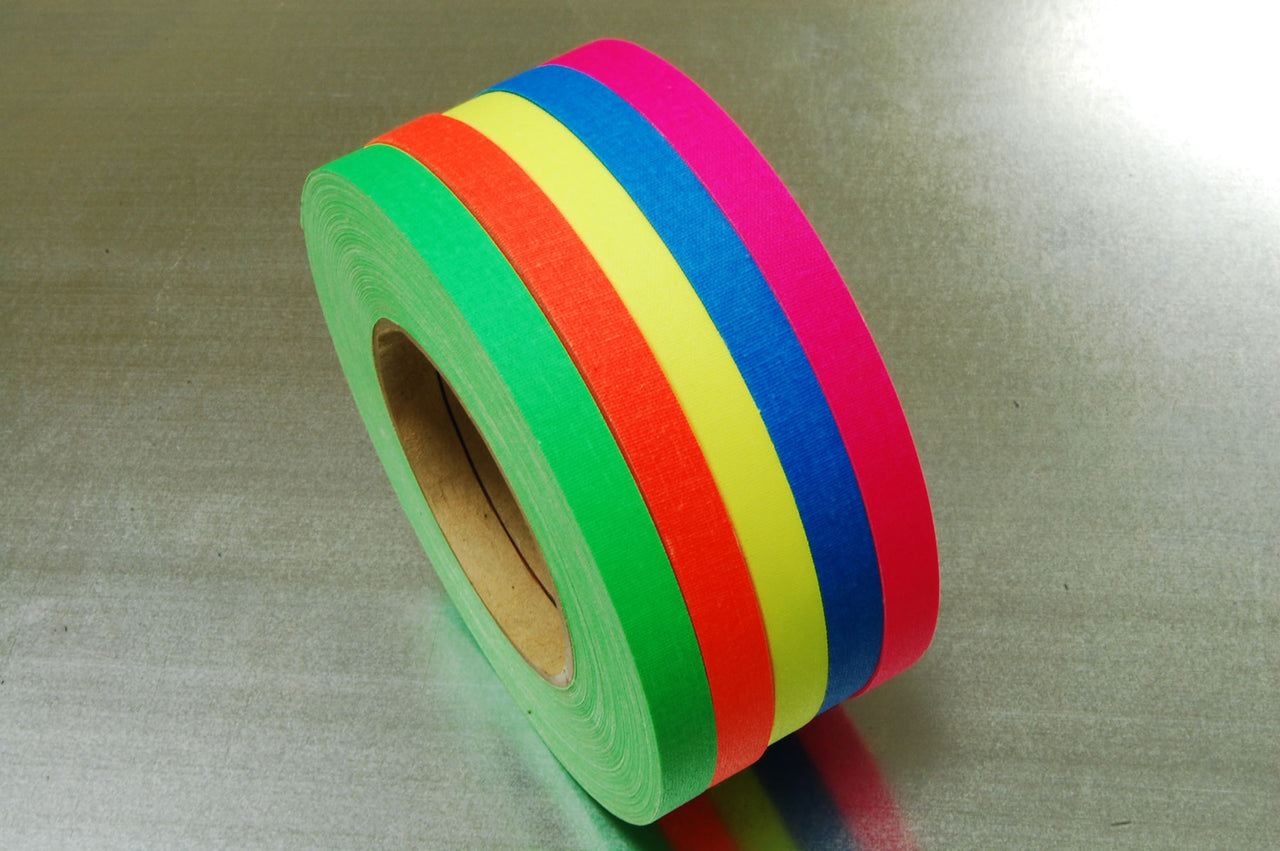 Ruban néon uV-active tape ruban adhésif 50 mm x 25 m (vert)
