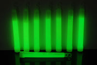 Thumbnail for 6 inch 15mm Green Premium Safety Glow Sticks- 25 Per Package