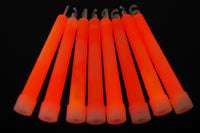 Thumbnail for 6 inch 15mm Orange Premium Safety Glow Sticks- 25 Per Package