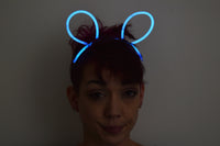 Thumbnail for Aqua Glow Stick Bunny Ears- Single Retail Packs