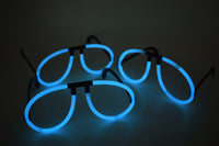 Thumbnail for Aqua Glow Stick Eye Glasses Bracelets Bulk Pack- 50 Pairs